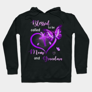 Women Blessed To Be Called Mom And Grandma Mothers Day Gifts Hoodie